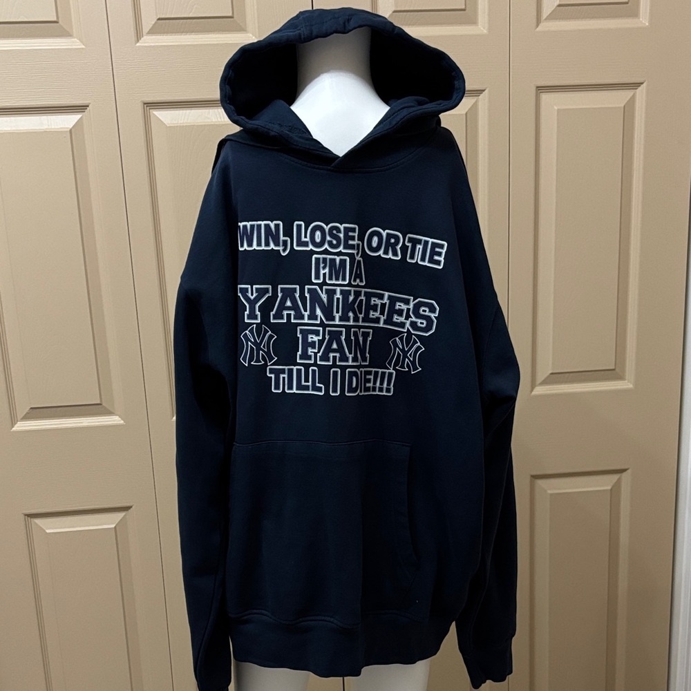 Men's Navy NY YANKEES Hoodie